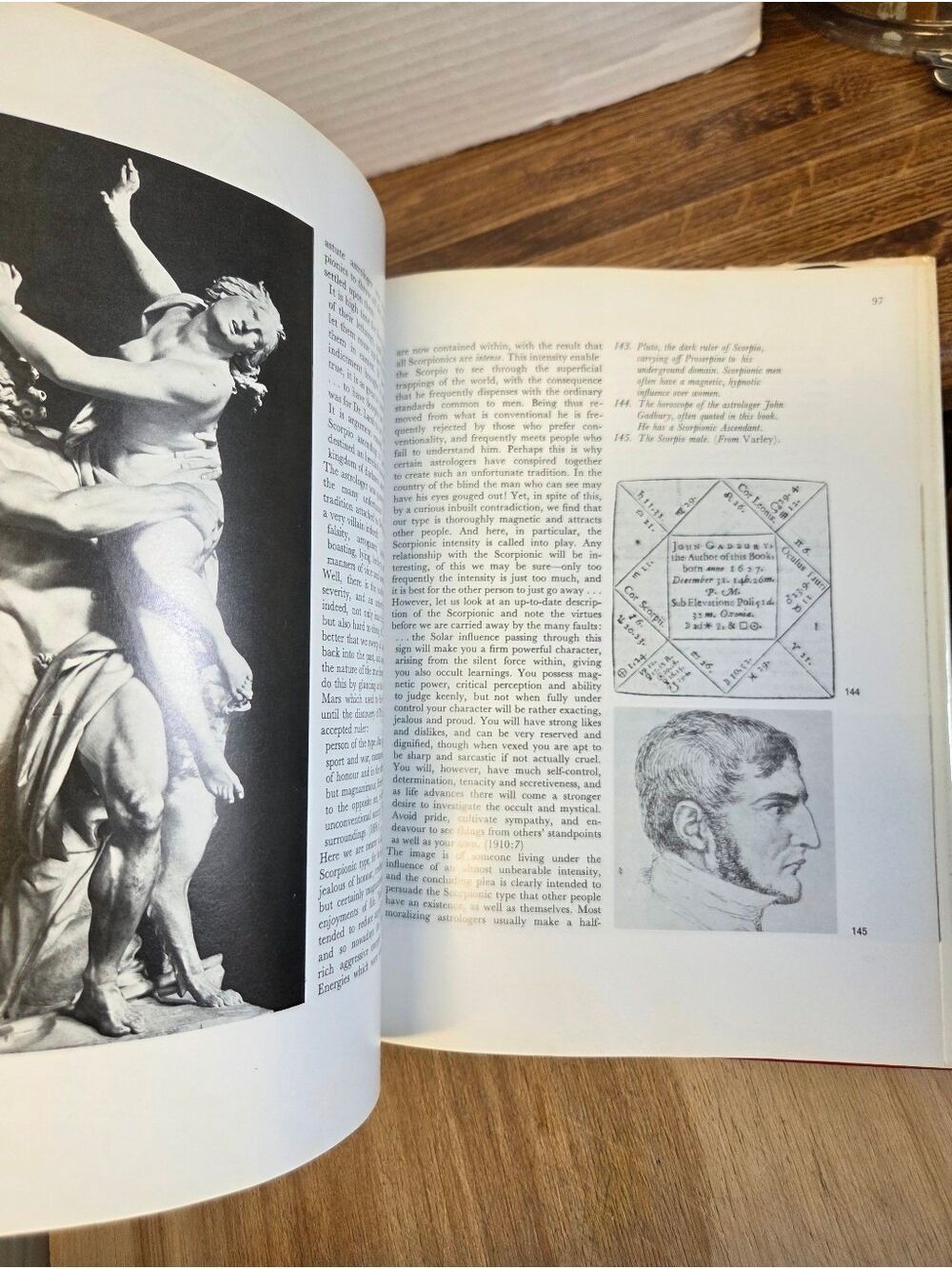 Vintage 70s 2-Piece Fortune Tellers & Zodiac Hard Cover Books - Picture 3 of 13